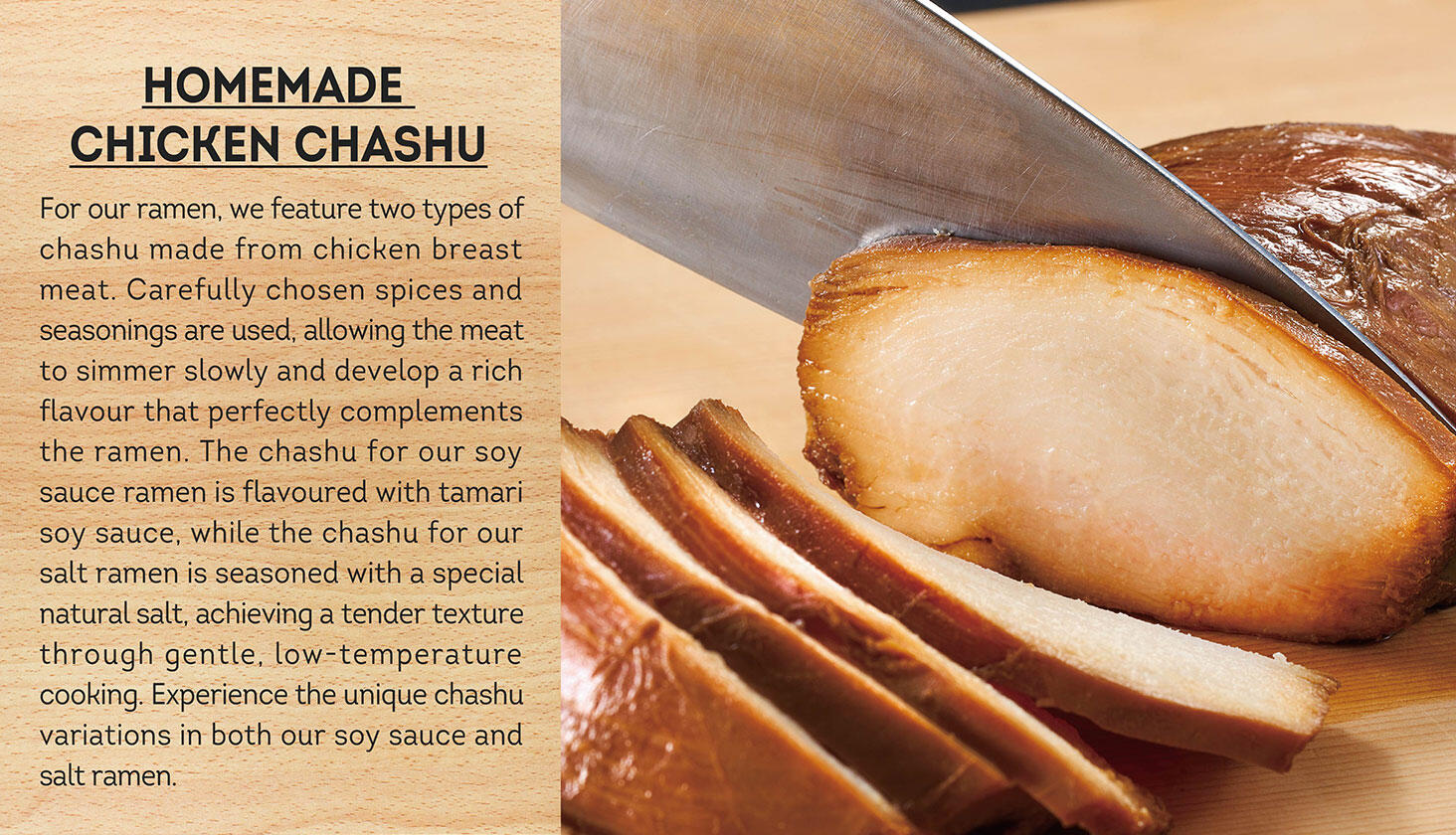 HOMEMADE CHICKEN CHASHU